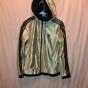 💎ULTRA RARE💎 ladies adidas hooded track jacket